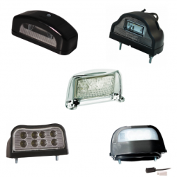 Kenteken-verlichting Kenteken-verlichting